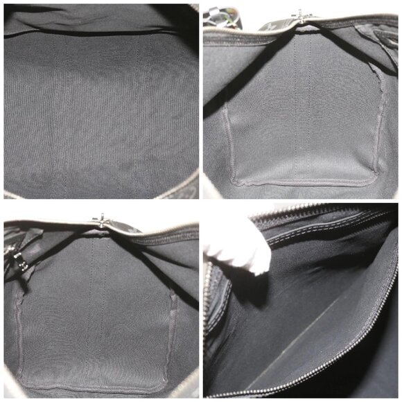 LOUIS VUITTON Eclipse Fragment Keepall Bandouliere 45 Bag M43278 LV Auth 66508S - Picture 15 of 16